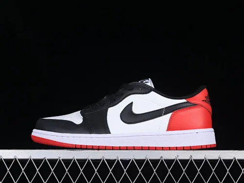 All categories Air Jordan Jordan series basketball shoes Air Jordan 1 Low Z version Air Jordan 1 Low AJ1 Joe 1 new black toe cultural and leisure sports sneakers CZ0790-106